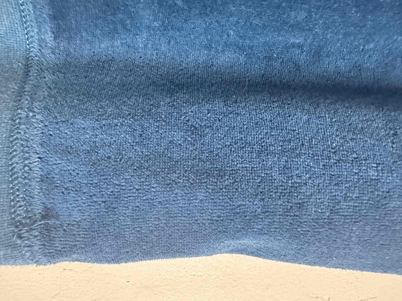 New York & Company Tracksuit Womens Size XL Blue Teal Hooded Velour Zip-up *read - Picture 14 of 16